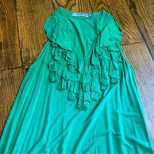 NU Collective green blouse